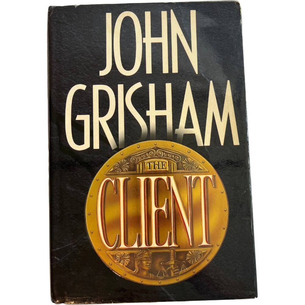 The Client John Grisham Hardcover Dust Jacket Legal Thriller 1993